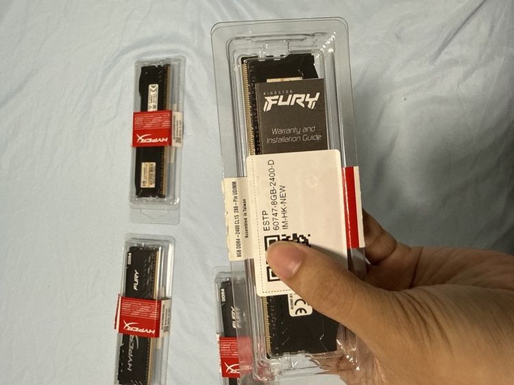 Ram มือสอง Fury HyperX 8GB DDR4 2400 ตัวละ 1,200.- รูปที่ 2