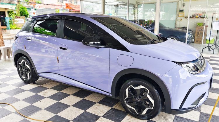 BYD Dolphin 2024 Standard Range Sedan ไฟฟ้า เกียร์อัตโนมัติ ม่วง รูปที่ 4