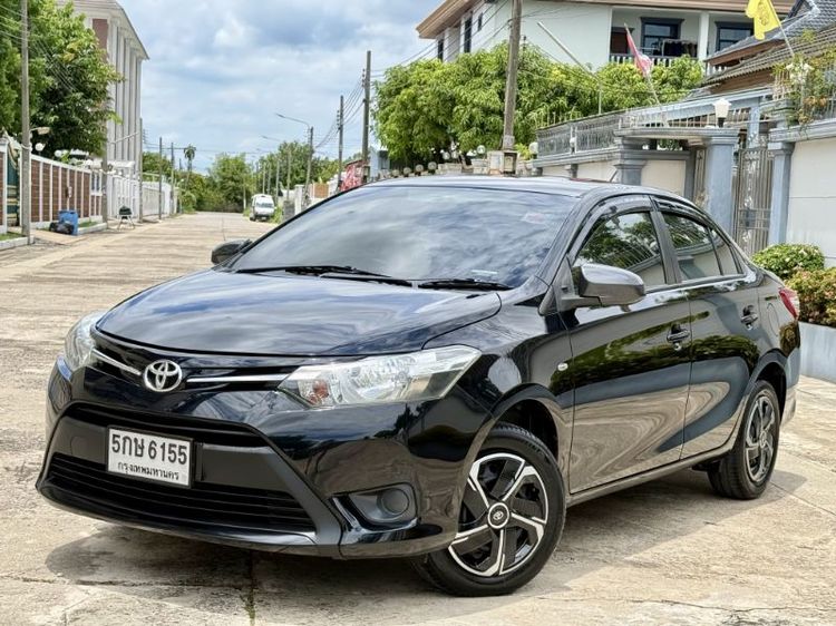 Toyota Vios 2017 1.5 J Sedan เบนซิน ไม่ติดแก๊ส เกียร์อัตโนมัติ ดำ