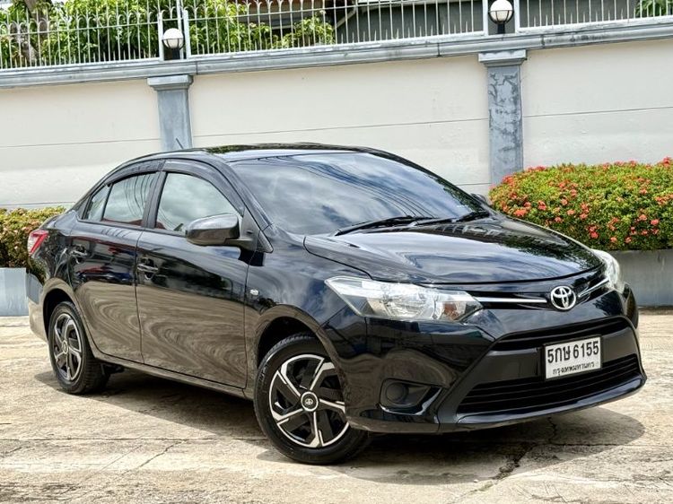 Toyota Vios 2017 1.5 J Sedan เบนซิน ไม่ติดแก๊ส เกียร์อัตโนมัติ ดำ รูปที่ 2