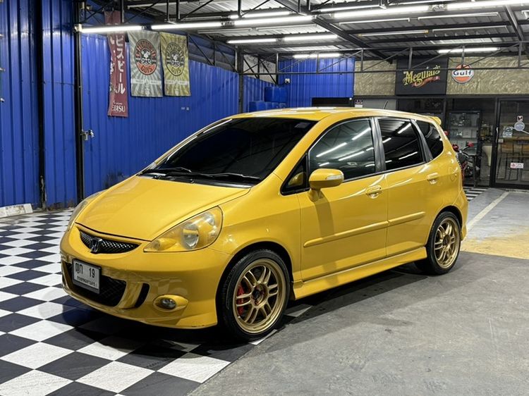 Honda Jazz 2006 1.5 Cool Sedan เบนซิน LPG เกียร์อัตโนมัติ เหลือง รูปที่ 2