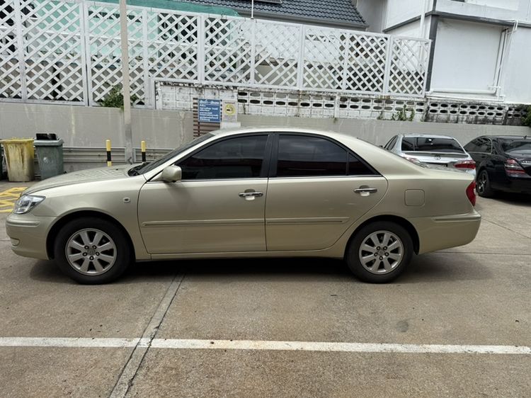 Toyota Camry 2004 2.4 Q Sedan เบนซิน เกียร์อัตโนมัติ บรอนซ์ทอง รูปที่ 4