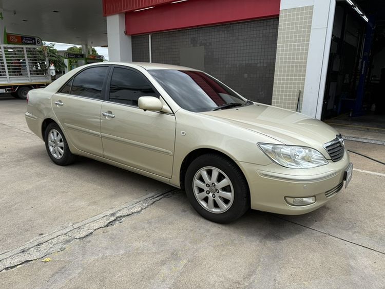 Toyota Camry 2004 2.4 Q Sedan เบนซิน เกียร์อัตโนมัติ บรอนซ์ทอง รูปที่ 2