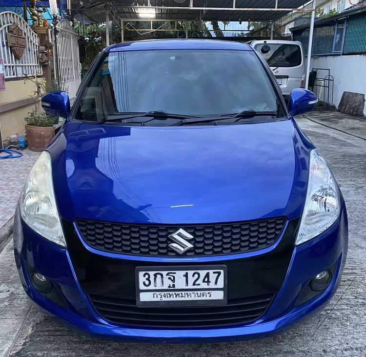 รถ Suzuki Swift 1.25 GLX สี น้ำเงิน