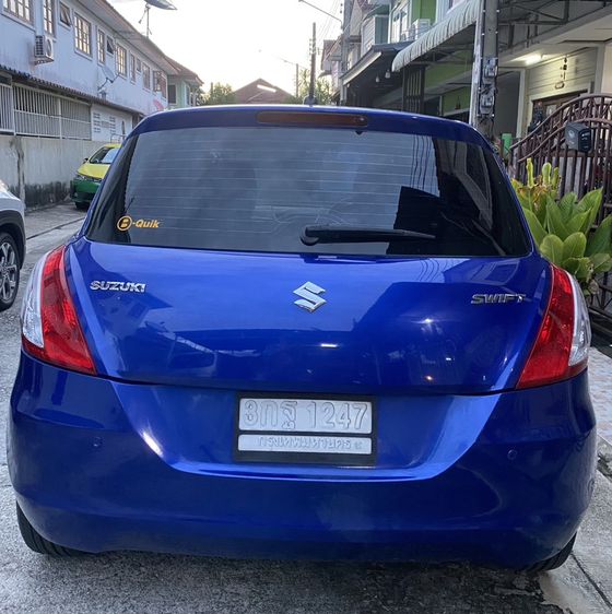 Suzuki Swift 2013 1.25 GLX Sedan เบนซิน เกียร์อัตโนมัติ น้ำเงิน รูปที่ 2