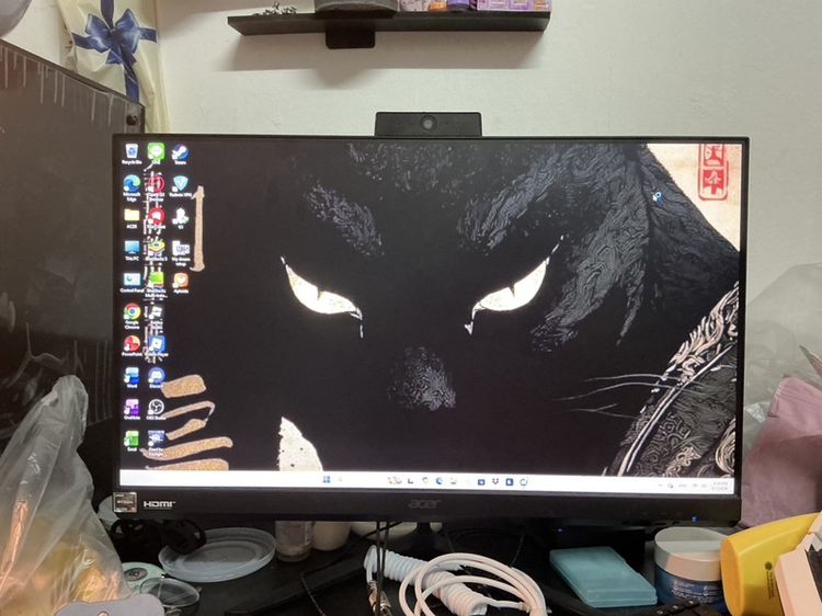 วินโดว์ 16 กิกะไบต์ HDMI ใช่ ขาย Acer Aspire C24 All-in-One สภาพสวย พร้อมใช้งาน