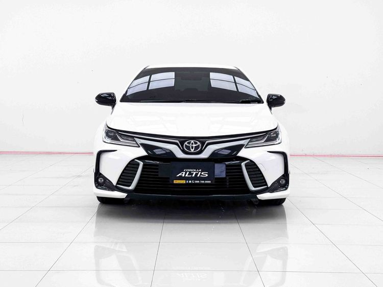 Toyota Altis 2019 1.8 GR Sport CVT Sedan เบนซิน ไม่ติดแก๊ส เกียร์อัตโนมัติ ขาว รูปที่ 3