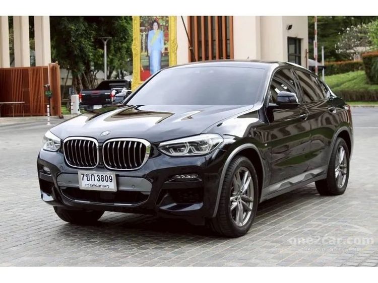 BMW X4 2022 2.0 xDrive20d M Sport 4WD Utility-car ดีเซล ไม่ติดแก๊ส เกียร์อัตโนมัติ ดำ