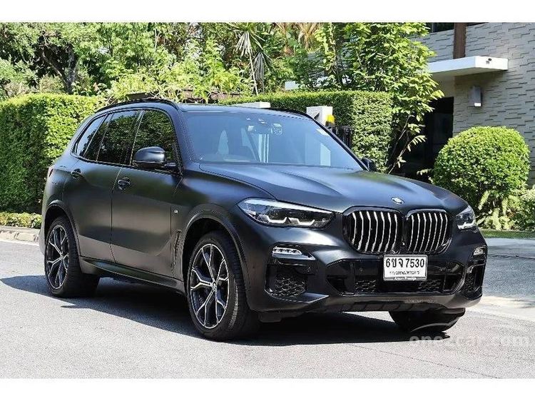 BMW X5 2021 3.0 xDrive45e M Sport 4WD Utility-car ปลั๊กอินไฮบริด (PHEV) ไม่ติดแก๊ส เกียร์อัตโนมัติ ดำ