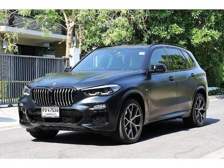 BMW X5 2021 3.0 xDrive45e M Sport 4WD Utility-car ปลั๊กอินไฮบริด (PHEV) ไม่ติดแก๊ส เกียร์อัตโนมัติ ดำ รูปที่ 4
