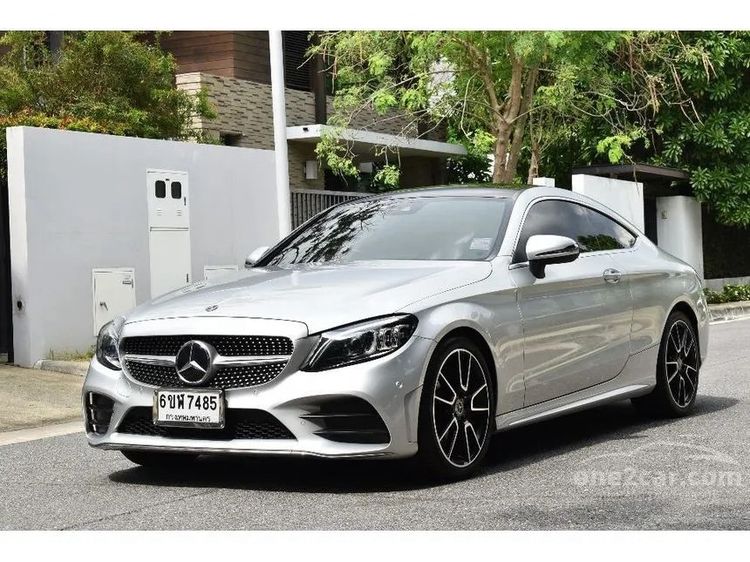 รถ Mercedes-Benz C-Class C200 สี เงิน