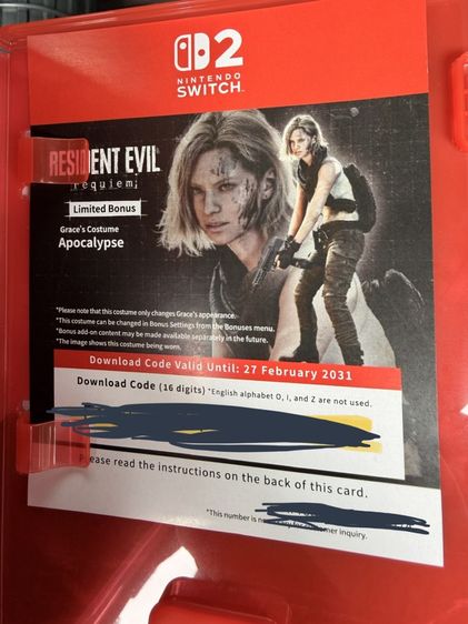 Resident evil requiem nintendo switch 2 รูปที่ 2
