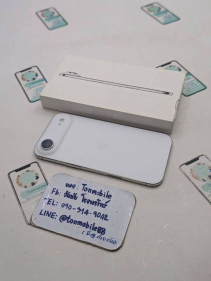 ขาย / เทิร์น iPhone Air 256 White ศูนย์ไทย สภาพสวย อุปกรณ์ครบยกกล่อง สุขภาพแบต 97% ประกันยาว 5 เดือน เพียง 23,990 บาท รูปที่ 2