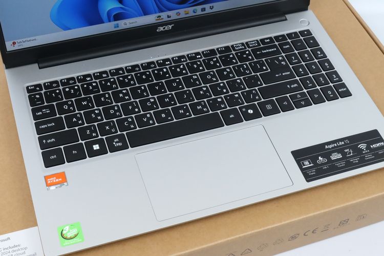 ACER ASPIRE LITE 15 Ryzen 5 7640HS RAM16.512GB รูปที่ 3