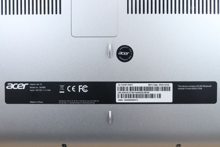 ACER ASPIRE LITE 15 Ryzen 5 7640HS RAM16.512GB รูปที่ 12