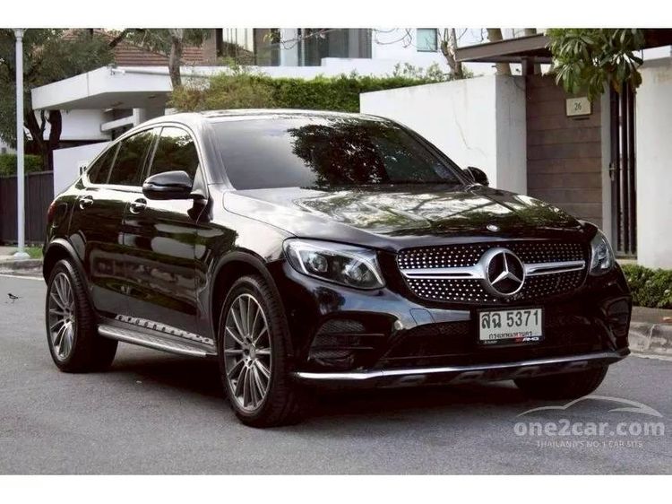 Mercedes-Benz GLC-Class 2018 GLC250d Utility-car ดีเซล ไม่ติดแก๊ส เกียร์อัตโนมัติ ดำ รูปที่ 4