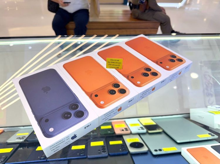 iPhone 17 Pro Max 512GB เครื่องใหม่ มือ1 ซีลกล่อง ประกันศูนย์ไทย1ปี รูปที่ 6