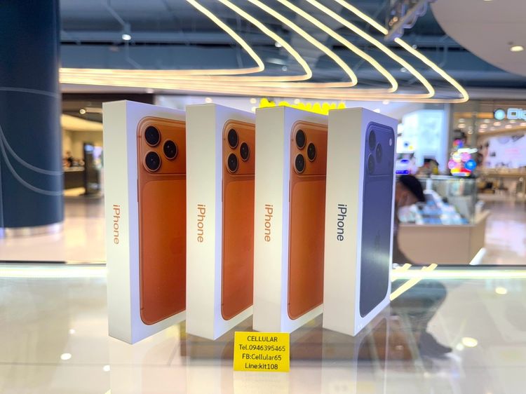 iPhone 17 Pro Max 512GB เครื่องใหม่ มือ1 ซีลกล่อง ประกันศูนย์ไทย1ปี รูปที่ 2