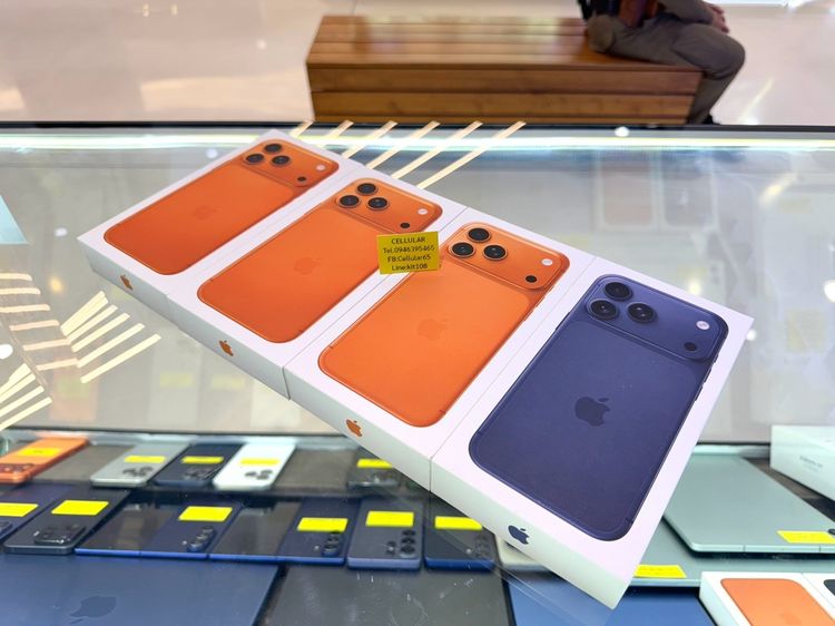iPhone 17 Pro Max 512GB เครื่องใหม่ มือ1 ซีลกล่อง ประกันศูนย์ไทย1ปี รูปที่ 4