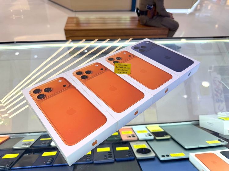 iPhone 17 Pro Max 512GB เครื่องใหม่ มือ1 ซีลกล่อง ประกันศูนย์ไทย1ปี รูปที่ 3