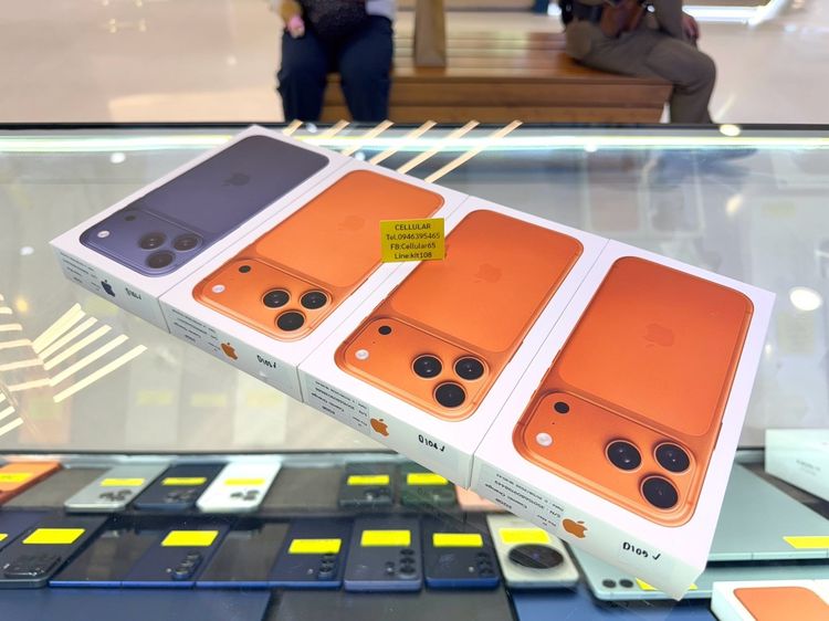 iPhone 17 Pro Max 512GB เครื่องใหม่ มือ1 ซีลกล่อง ประกันศูนย์ไทย1ปี รูปที่ 5