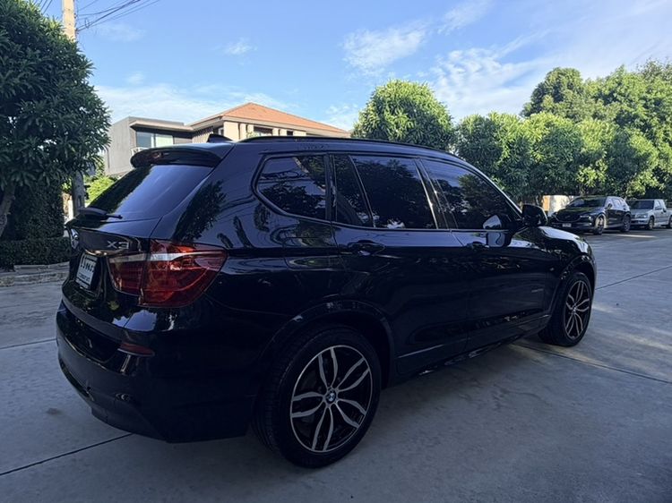 BMW X3 2018 X3 2.0 xDrive20d M Sport Utility-car ดีเซล เกียร์อัตโนมัติ ดำ รูปที่ 4