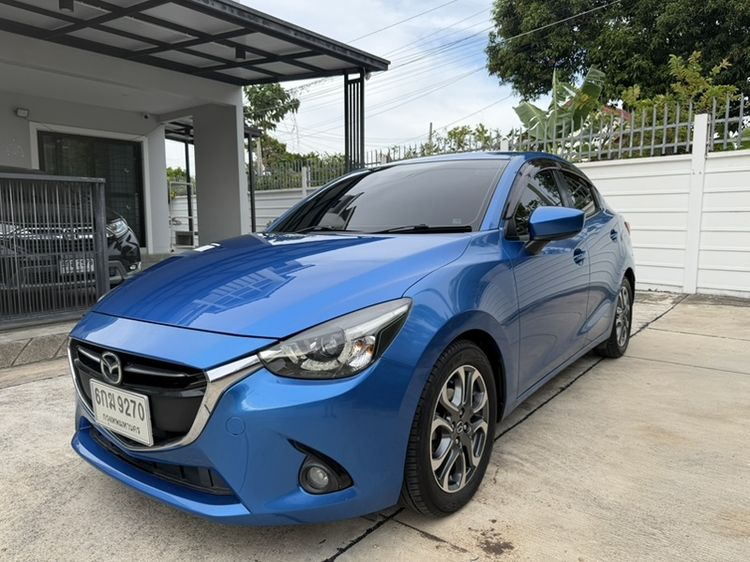 Mazda Mazda 2 2016 1.3 High Connect Sedan เบนซิน เกียร์อัตโนมัติ น้ำเงิน รูปที่ 2