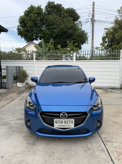 Mazda Mazda 2 2016 1.3 High Connect Sedan เบนซิน เกียร์อัตโนมัติ น้ำเงิน รูปที่ 4