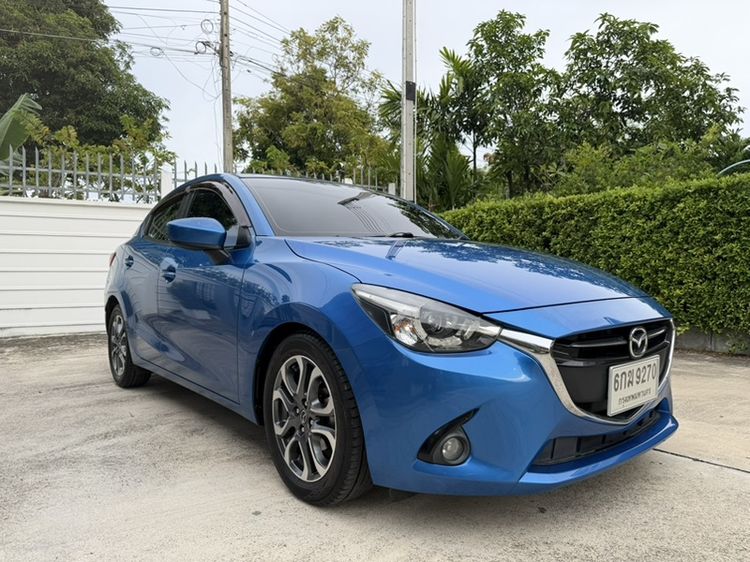 Mazda Mazda 2 2016 1.3 High Connect Sedan เบนซิน เกียร์อัตโนมัติ น้ำเงิน รูปที่ 3