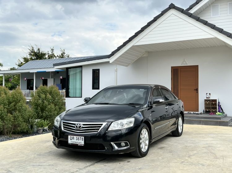 Toyota Camry 2010 2.0 G Sedan เบนซิน ไม่ติดแก๊ส เกียร์อัตโนมัติ ดำ