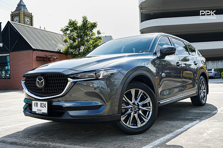 รถ Mazda CX-8 2.5 SP สี เทา