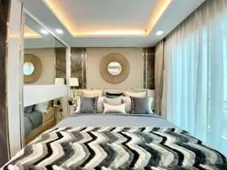 มีบางส่วน 2022 Dusit Grand Park 2 Studio 25.06 sqm — Thai Quota, Pool View รูปที่ 3