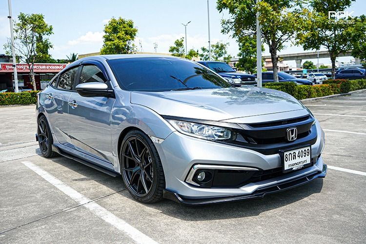 Honda Civic 2019 1.8 EL i-VTEC Sedan เบนซิน ไม่ติดแก๊ส เกียร์อัตโนมัติ เทา รูปที่ 3
