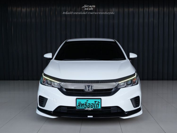 Honda City 2020 1.0 SV Sedan เบนซิน ไม่ติดแก๊ส เกียร์อัตโนมัติ ขาว