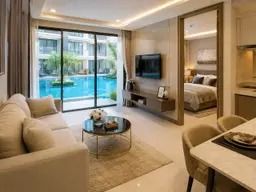 มีบางส่วน 2027 2-Bedroom Apartment in Pristine Park 3 — 65.50 sqm, Jomtien