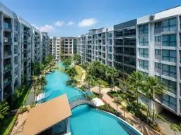 มีบางส่วน 2027 Pristine Park 3 FQ 1 Bedroom 29.30 sqm Pool View รูปที่ 4
