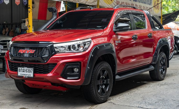 Toyota Hilux Revo 2018 2.8 G 4WD Pickup ดีเซล ไม่ติดแก๊ส เกียร์อัตโนมัติ แดง รูปที่ 2
