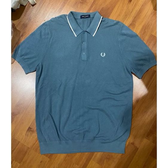 อื่นๆ Fred Perry เสื้อโปโล รุ่นไหมพรม Knitted shirt สภาพใหม่ XL