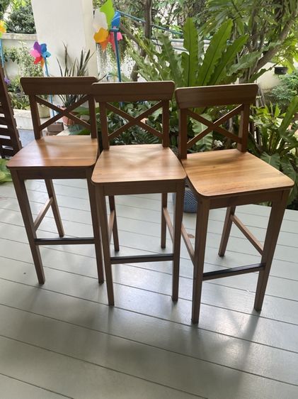 เก้าอี้บาร์สูง อื่นๆ น้ำตาล เก้าอี้สตูลสำหรับเคาน์เตอร์ (Counter bar stools)