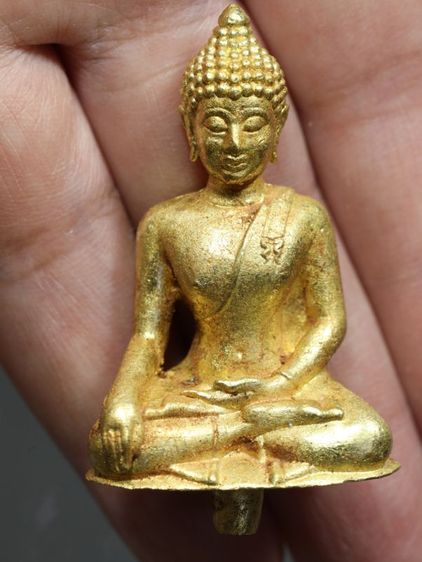 พระยอดธงเนื้อทองดอกบวบ กรุอยุธยา รูปที่ 6