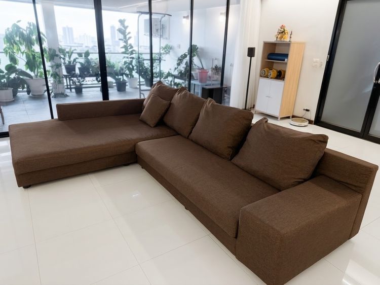 โซฟาผ้า L-shape ขนาดใหญ่(ฟรีปลอกอีก 1ชุด) รูปที่ 3