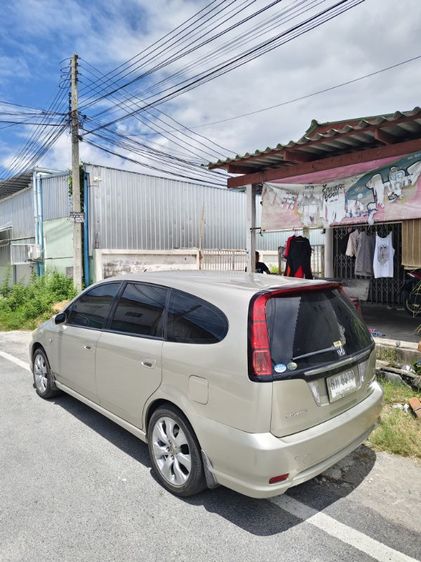 Honda Stream 2005 2.0 S Utility-car เบนซิน LPG เกียร์อัตโนมัติ บรอนซ์ทอง รูปที่ 4
