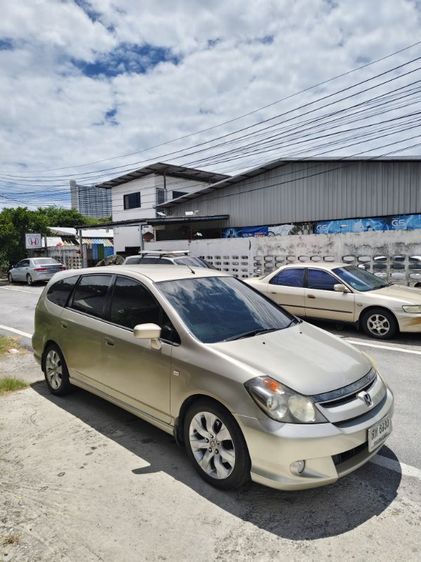 Honda Stream 2005 2.0 S Utility-car เบนซิน LPG เกียร์อัตโนมัติ บรอนซ์ทอง