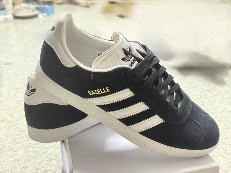 รองเท้าผ้าใบ ผ้าใบ UK 5.5 | EU 38 2/3 | US 7 ดำ รองเท้า Adidas Gazelle