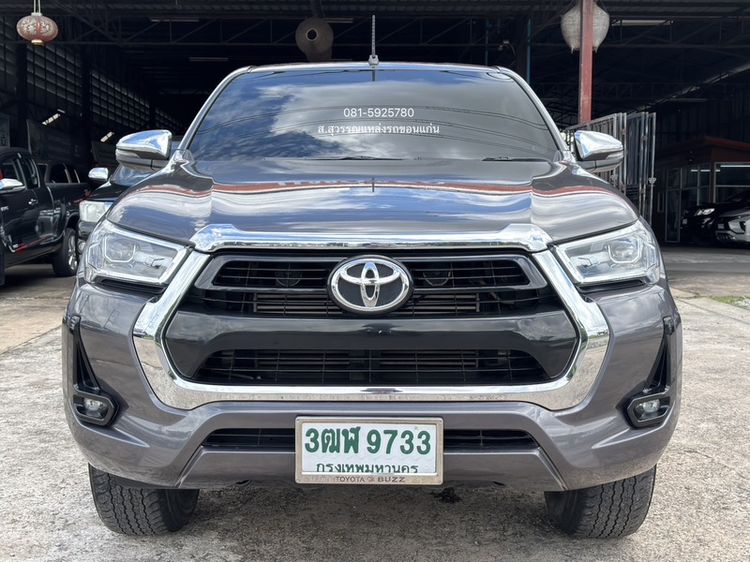 รถ Toyota Hilux Revo 2.4 E Prerunner สี เทา