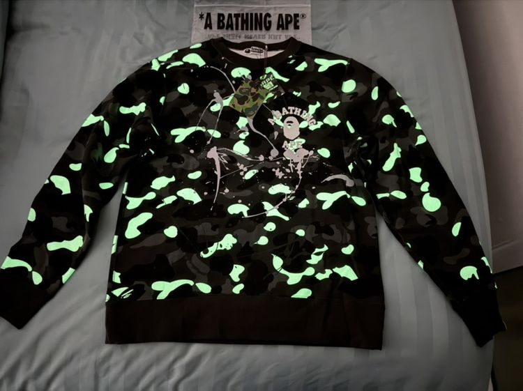 Bape City Camo Painting Crewneck รูปที่ 2
