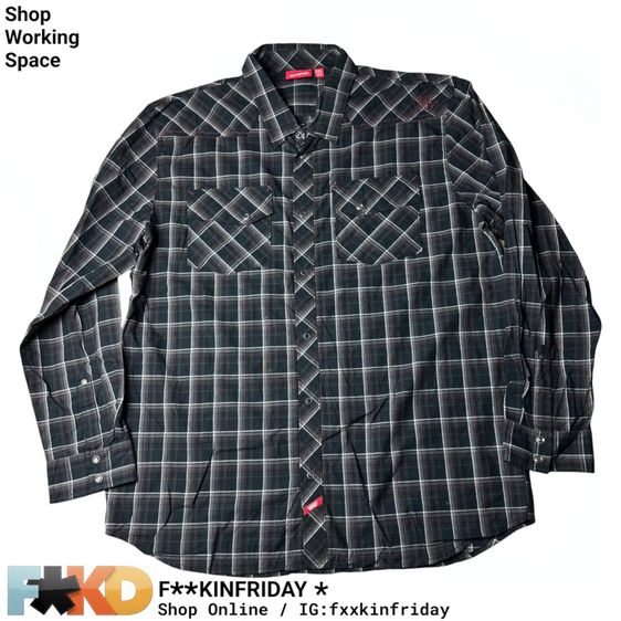 เสื้อเชิ้ต​ VANS Skateboard Size XXL