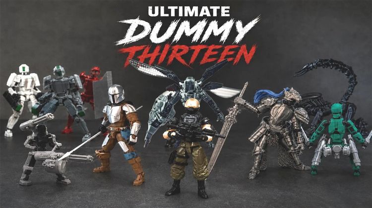 อื่นๆ Pre-Assembled Dummy 13 Action Figure