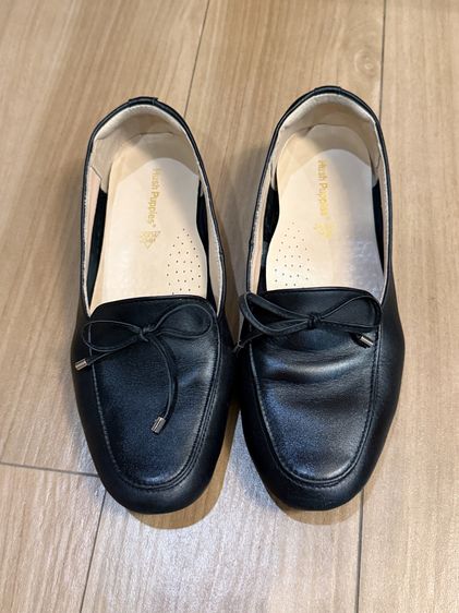 Hush Puppies รองเท้าหนัง Loafer ผู้หญิง สีดำ
