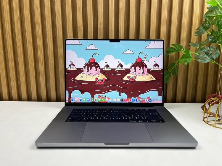 Apple Mackbook Pro 16 Inch แมค โอเอส 16 กิกะไบต์ อื่นๆ ไม่ใช่ MacBook Pro 16-inch M1Pro 2021 Ram16GB SSD512GB SpaceGray 